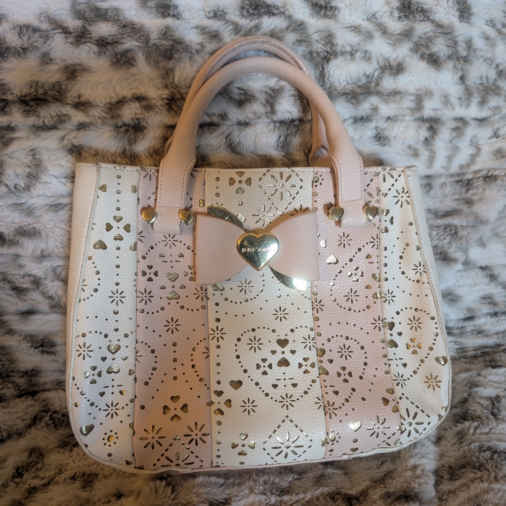 Chic Pink and Cream Betsey Johnson